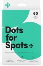 Dots for Spots Acne Patches - Pack of 60 Translucent Hydrocolloid Pimple Patch Spot Treatment Stickers for Face and Body - Fast-Acting, Vegan & Cruelty Free Skin Care  Amazon.co.uk: Beauty