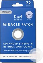 Rael Pimple Patches, Miracle Retinol Spot Cover - Korean Skincare, Hydrocolloid, Acne Spot Treatment Patch, Face Stickers, PM Advanced Treatment, Vegan & Cruelty Free (72 count)  Amazon.co.uk: Beauty