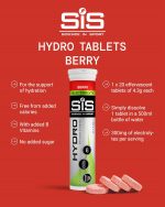 Science in Sport Hydro Electrolyte Tablets 20 pcs. Berry – Vegan & Gluten-Free, Ideal to Promote Hydration and Maintain Electrolytes Balance (Packaging May Vary)  Amazon.co.uk: Health & Personal Care - Image 2